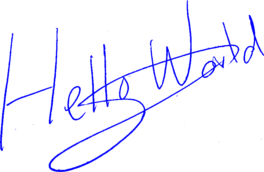 Transparent signature image ready for PDF use